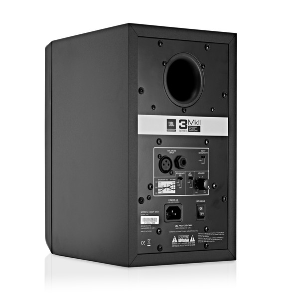 JBL LSR305P MKII Studio Monitor back
