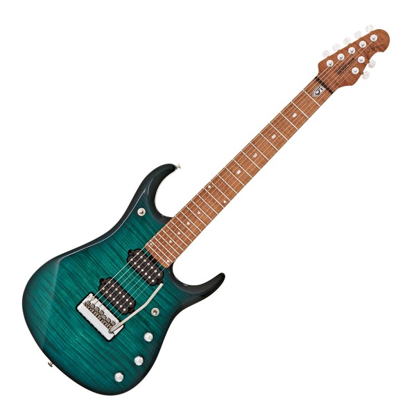 Music Man John Petrucci JP15 7-String, Teal Burst