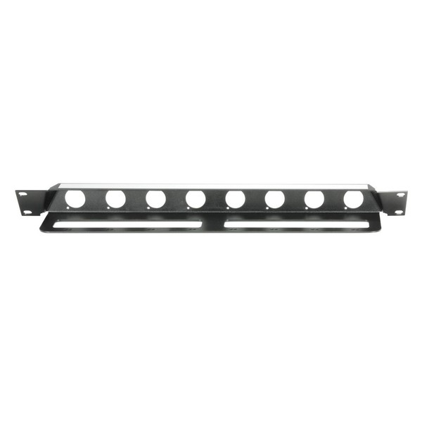 Adam Hall 19'' Angled Rack Panel For 8 x D-TYPE Sockets Back