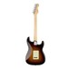 Fender American Elite Left-Handed Strat, Ebony, 3 Colour Sunburst