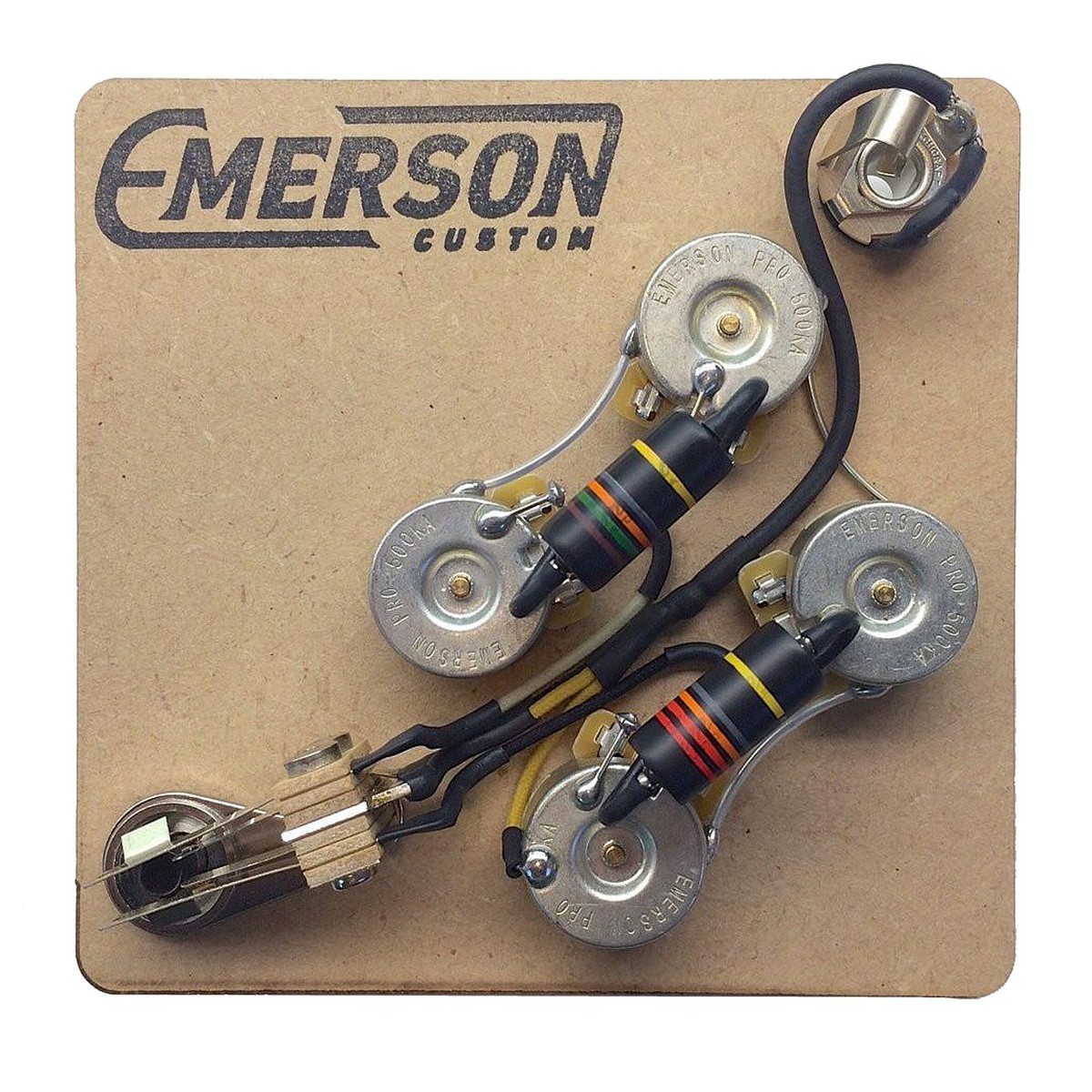 Emerson Custom Double Cut Prewired Assembly Kit - Nearly New at Gear4music