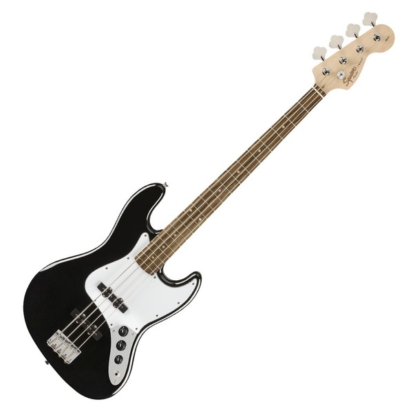 Squier Affinity Jazz Bass, Black - Front