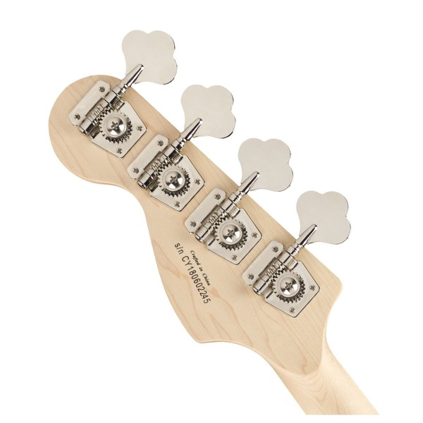 Squier Affinity Jazz Bass, Black - Tuning Pegs