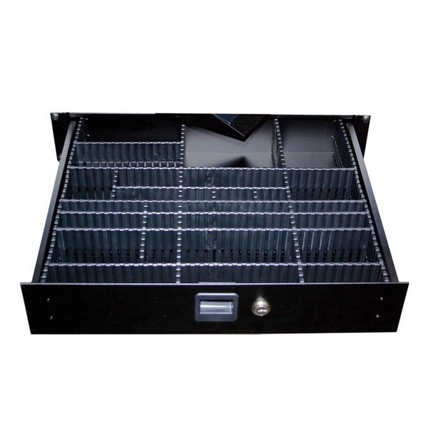 Adam Hall Seperating Web for 19'' Rack Drawers, 2U Drawer Not Included