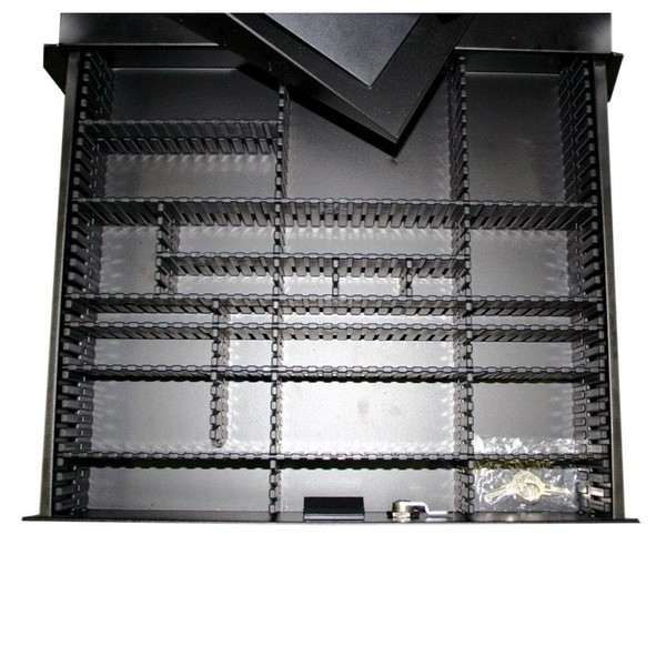 Adam Hall Seperating Web for 19'' Rack Drawers, 2U Drawers Not Included
