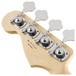 Fender Standard Jaguar Bass PF, Ghost Silver Headstock back