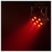 7 x 10W Flat Par Can by Gear4music