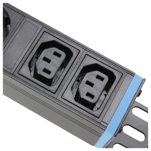 Adam Hall EU Power Strip, 12 Sockets IEC