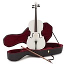 Student Full Size Cello by Gear4music, White