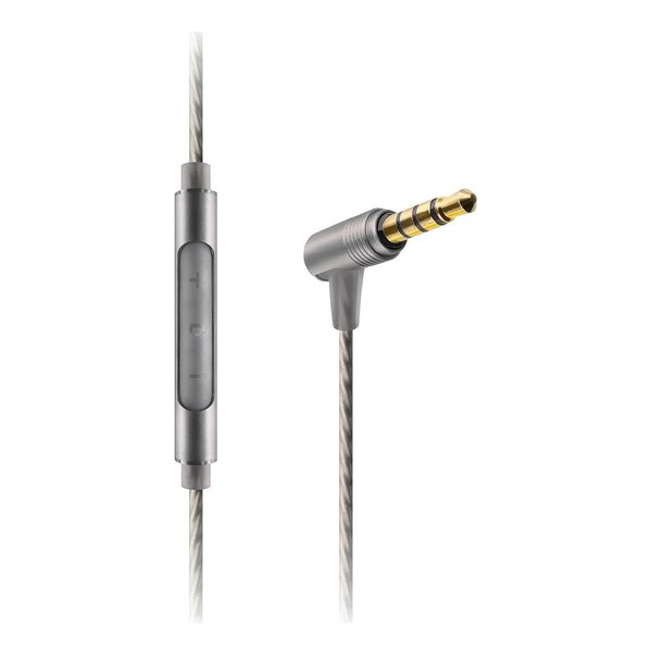 SoundMAGIC E11C Earphones, Sliver - Control and Jack