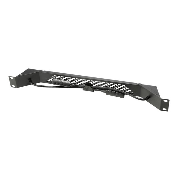 Adam Hall 19'' Dual Gooseneck RGB and White COB LED Rack Light Collapsed