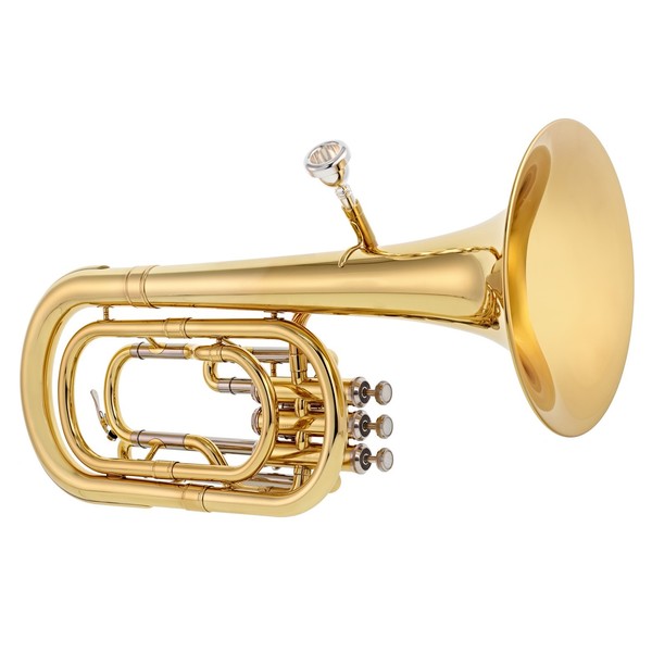 Jupiter JBR730 Baritone Horn, Clear Lacquer, Bell