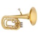Jupiter JBR730 Baritone Horn, Clear Lacquer, Bell