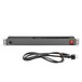 Adam Hall 19'' EU Power Strip with Removable Input, 8 Sockets Cable