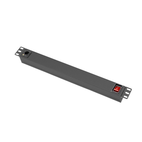 Adam Hall 19'' EU Power Strip with Removable Input, 8 Sockets Back
