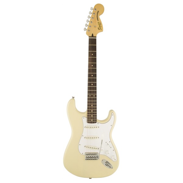 Squier Vintage Modified Stratocaster, Vintage Blonde front view