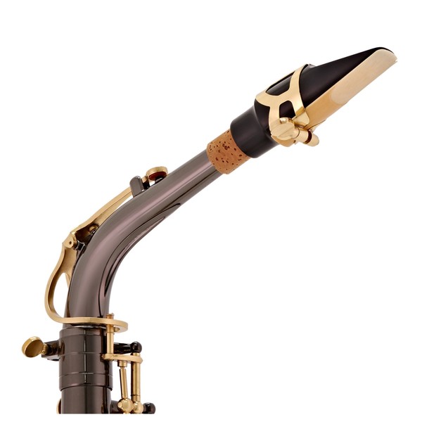 Alto Saxophone by Gear4music, Black & Gold at Gear4music Alto Saxophone by Gear4music, Black & Gold at Gear4music