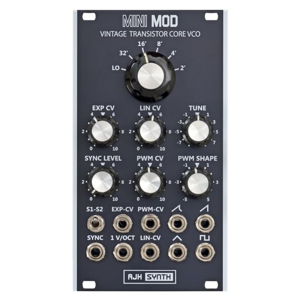 AJH Minimod Vintage Transistor Core VCO, Black - Main