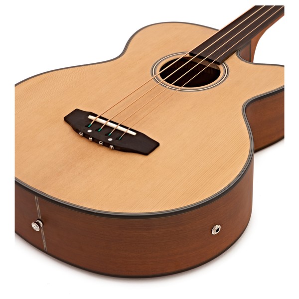 Electro Acoustic Fretless Bass Guitar by Gear4music