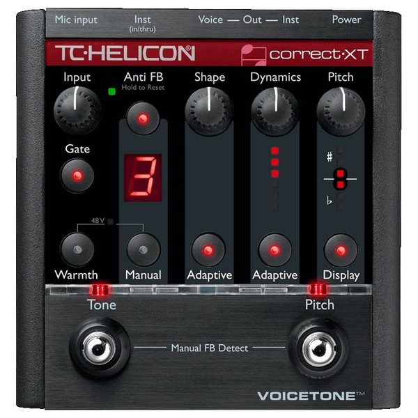 TC Helicon VoiceTone Correct XT Vocal Processor