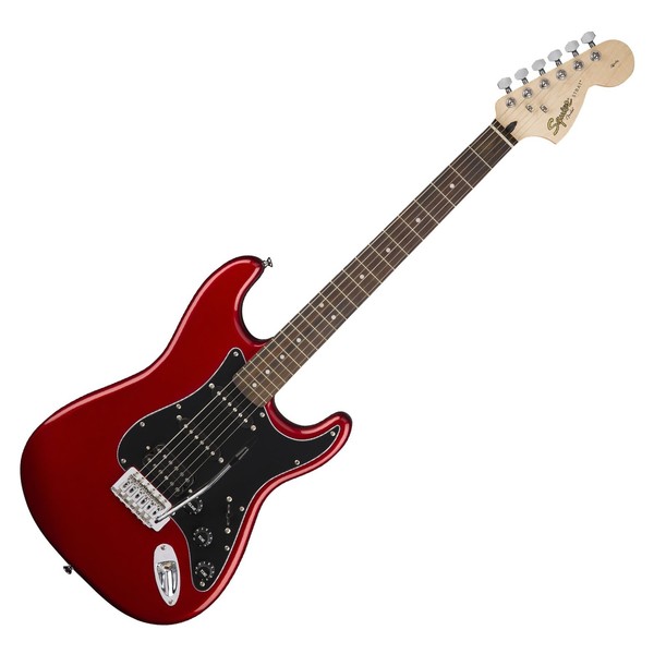 Squier Affinity Stratocaster HSS Pack, Candy Apple Red at Gear4music