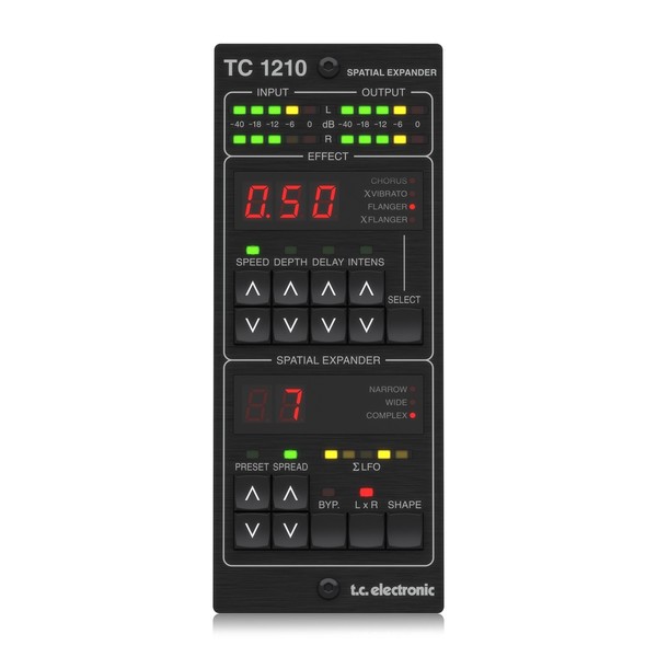TC Electronic TC1210-DT Spatial Expander Plug-in with Controller, Controller Top View