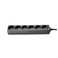 Adam Hall 6 Socket EU Power Strip, 3m Cable