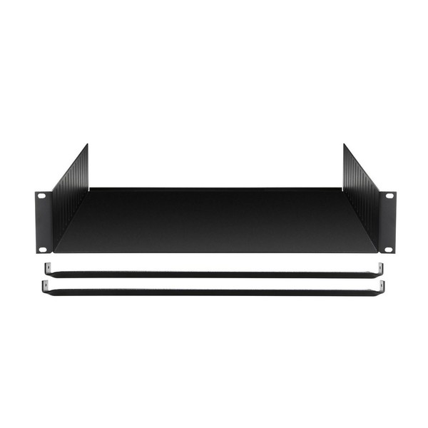 Adam Hall 19'' Rack Clamp Cradle, 2U Straight On