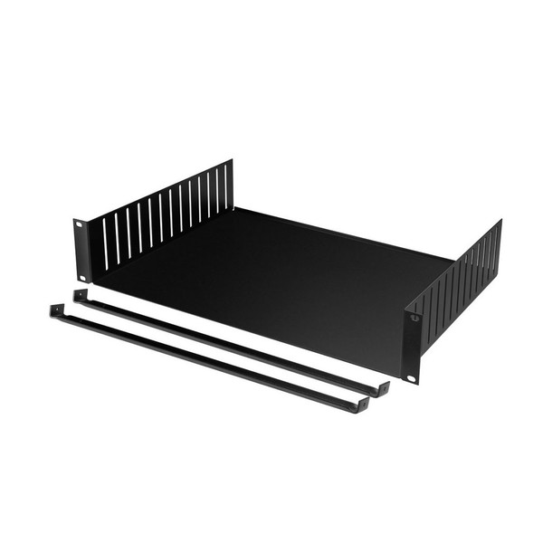 Adam Hall 19'' Rack Clamp Cradle, 2U Angled Left