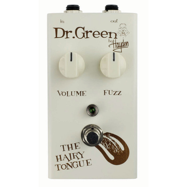 Dr Green The Hairy Tongue Vintage Fuzz Pedal