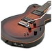 Godin LGXT AA, Cognac Burst Flame Top close