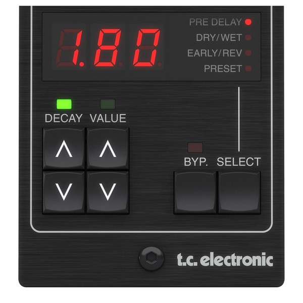 TC Electronic TC8210-DT Reverb Plug-in with Controller, Bottom Half