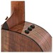 Taylor 524ce NAMM LTD Electro Acoustic, Walnut Natural knobs