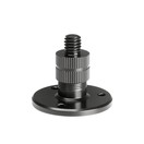 Adam Hall D921BLK Gooseneck Mounting Plate, Black