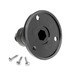 Adam Hall D921BLK Gooseneck Mounting Plate, Black base