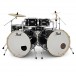 Pearl     EXX Export 7pc dvojitý Bass Drum Kit,    Jet Black 