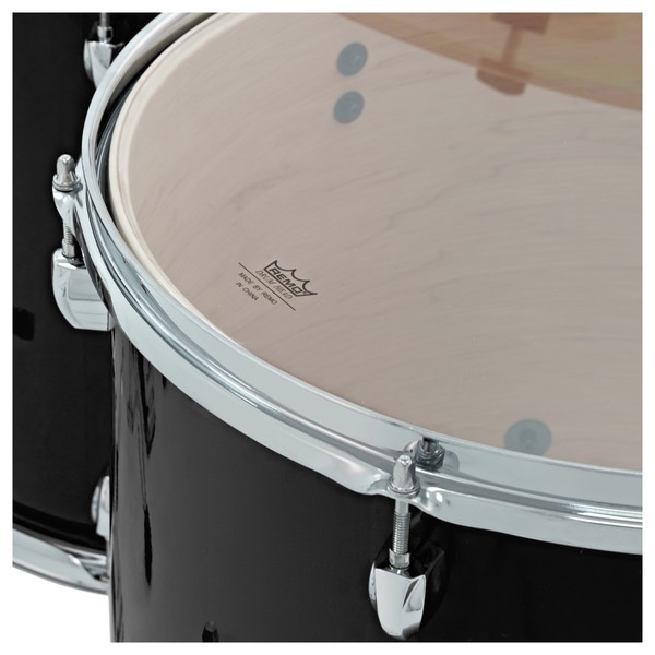 Pearl EXX Export 7pc Double Bass Drum Kit, Jet Black