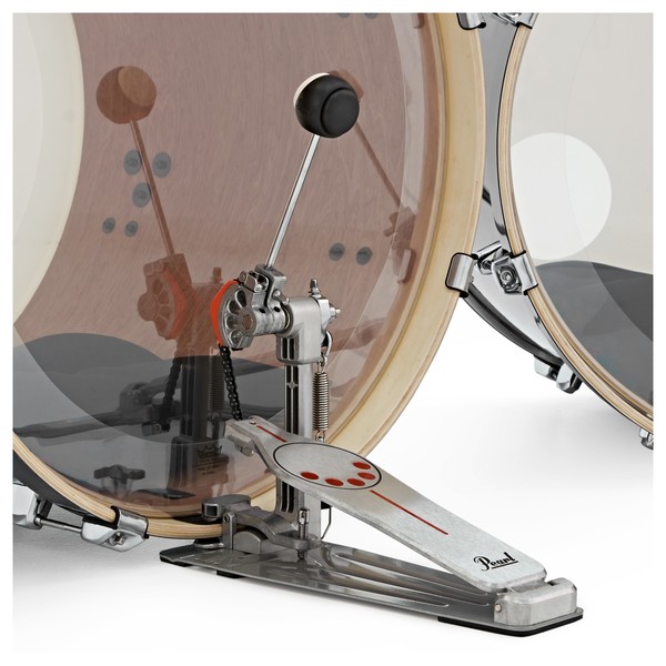 Pearl EXX Export 7pc Double Bass Drum Kit, Jet Black
