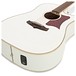 Tanglewood TW5 Winterleaf Cutaway Electro Acoustic, White close