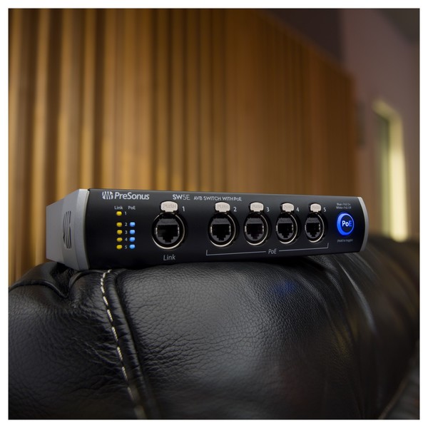 PreSonus SW5E AVB Switch - Lifestyle