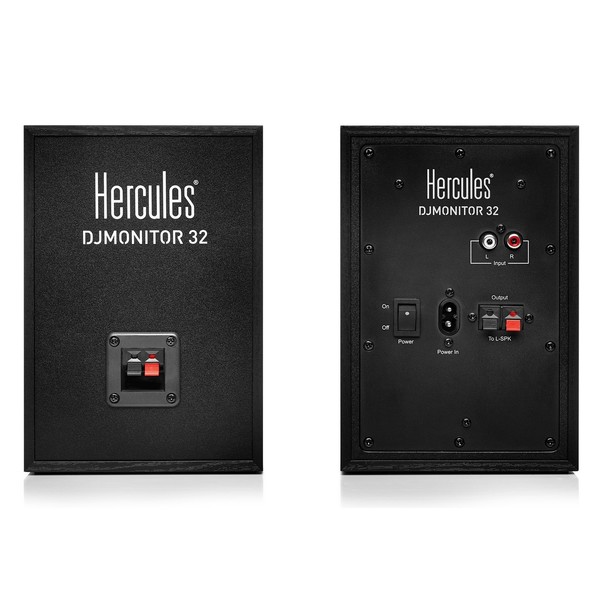 Hercules DJMonitor 32 - Rear