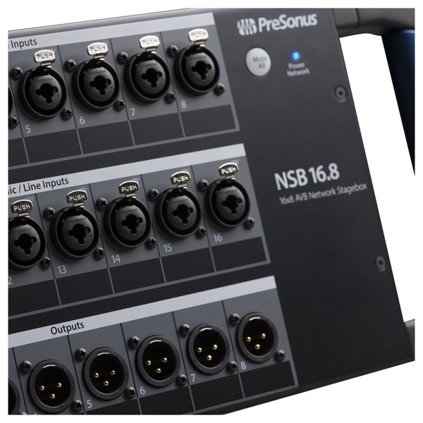 PreSonus NSB 16.8 AVB-Networked Stage Box - Close Up