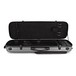 Hidersine Polycarbonate Oblong Violin Case, Black Grid Locks