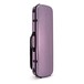 Hidersine Polycarbonate Oblong Violin Case, Brushed Purple Locks