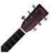 Sigma DM-15+ Acoustic Guitar, Solid Mahogany Neck & Headstock View