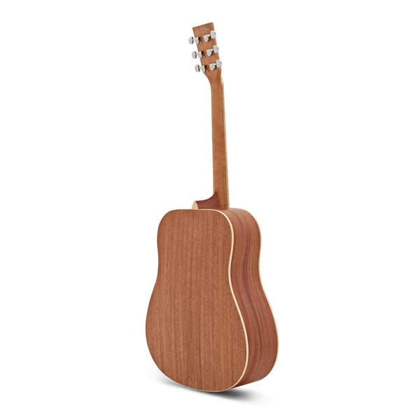 Tanglewood TWUD Union Dreadnought Acoustic, Natural Mahogany back
