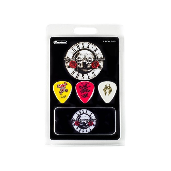 Jim Dunlop Guns N Roses 6 Picks & Tin