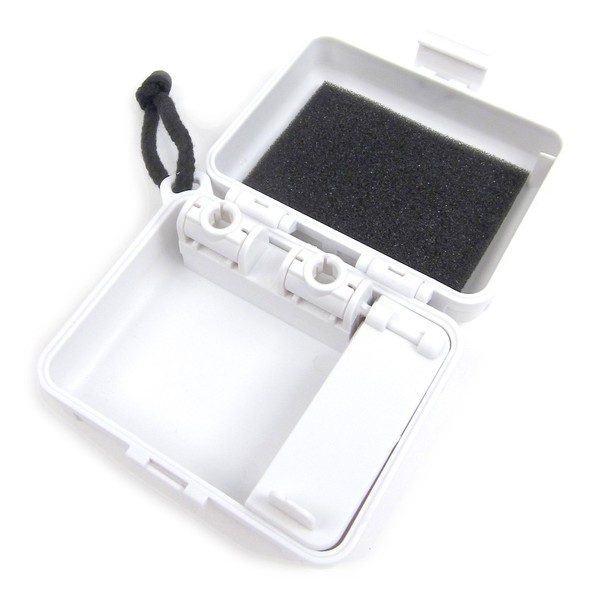 Black Box DJ Cartridge Case, White - Open