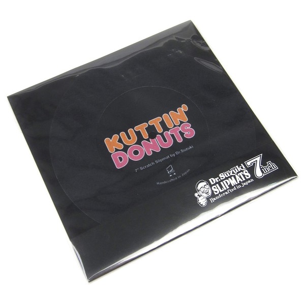 Kuttin Donuts 7" Slipmat, Black - Packaged