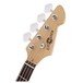 Louisiana Bass Guitar by Gear4music, Ivory